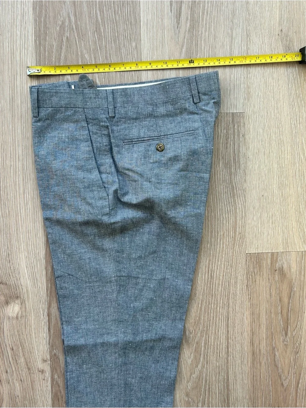 J.Crew Ludlow Slim Fit 2-Piece Unstructured Chambray Cotton Suit